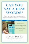 Cover of Can You Say A Few Words?