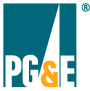 PG&E logo.