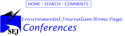 Environmental Journalism Home Page: Conferences