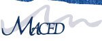 MACED logo.