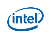 Intel logo.